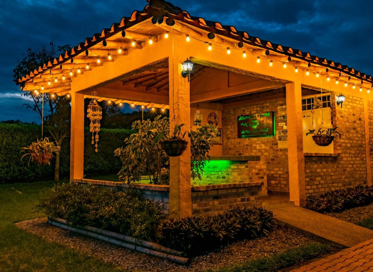 Hotel Campestre Solar De La Luna Альбания Экстерьер фото